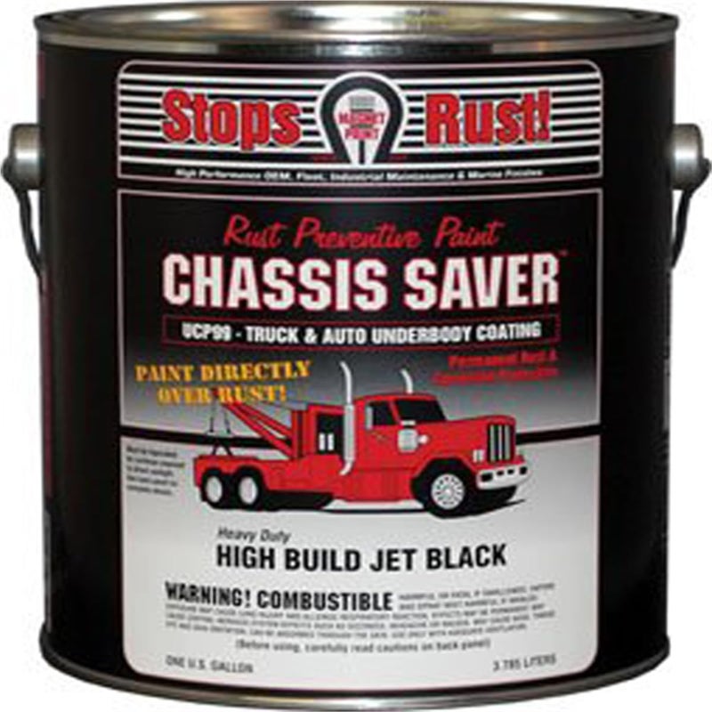 Magnetic Paint Magnet Paint & Shellac UCP99-01 Chassis Saver Paint Gloss Black, 1 Gallon Can - Image 1